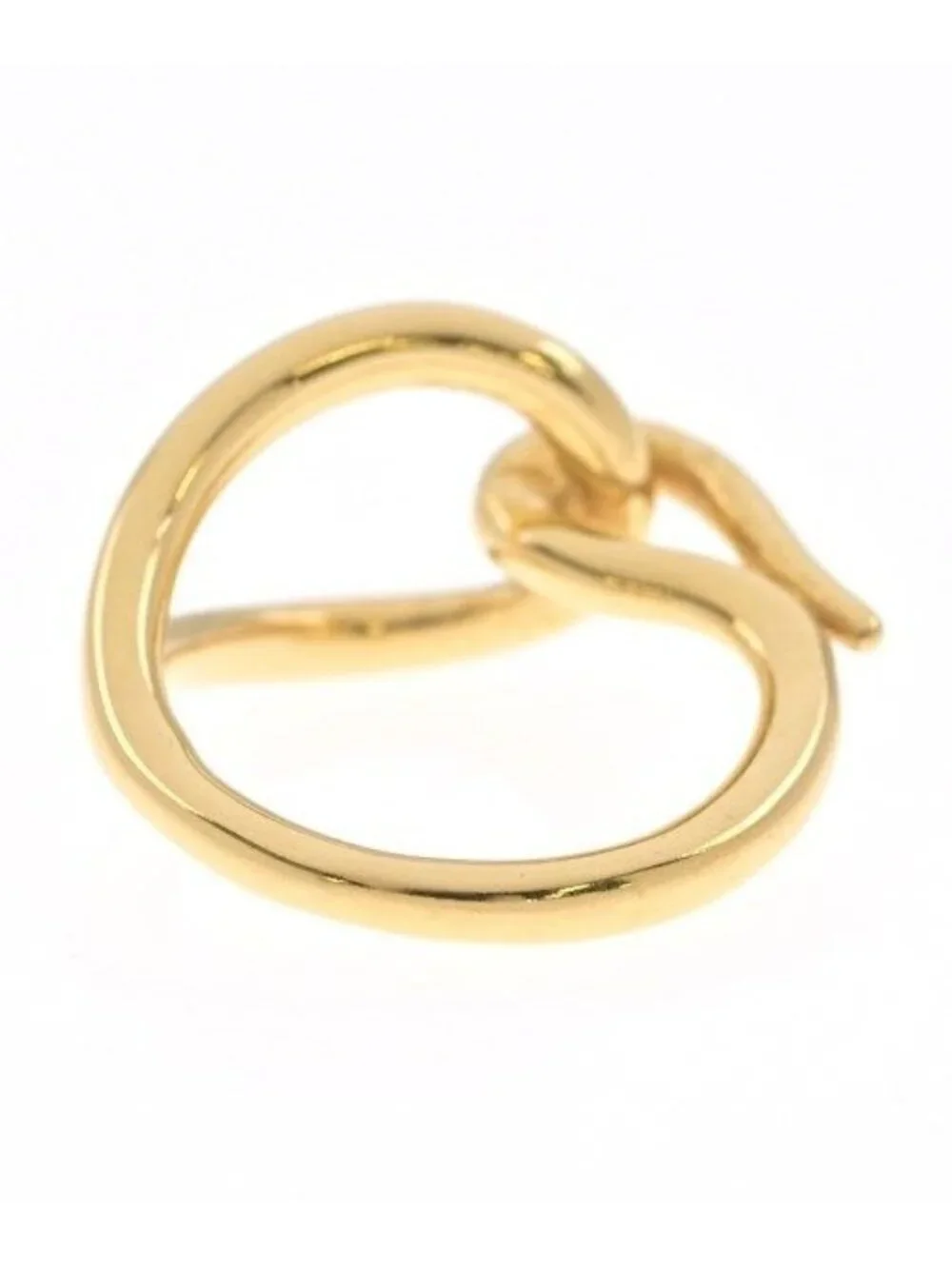 Hermes Scarf Rings Gold